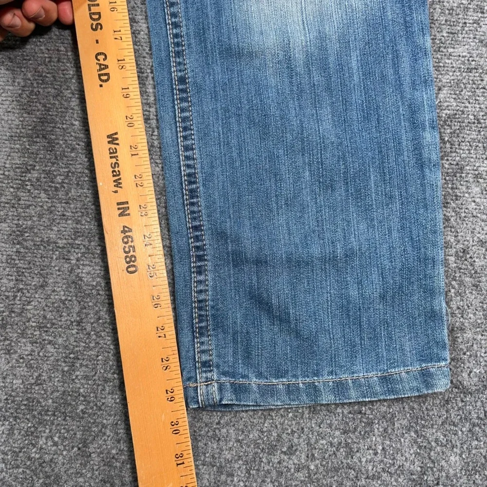 VTG Southpole Relaxed Straight Jeans Mens 34 Flap Pocket Y2K Faded Streetwear